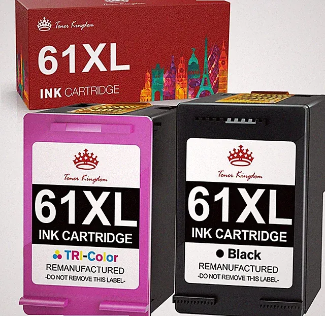 2 pk 61XL 61 Ink Cartridge Set For HP Deskjet 1010 3510 3512 3516 3056A Printer