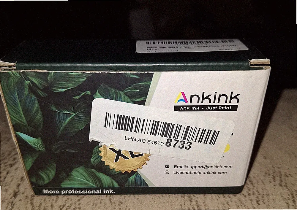 Ankink 61XL Ink Cartridge Replacement for HP 61 XL (Black Color Combo Pack)