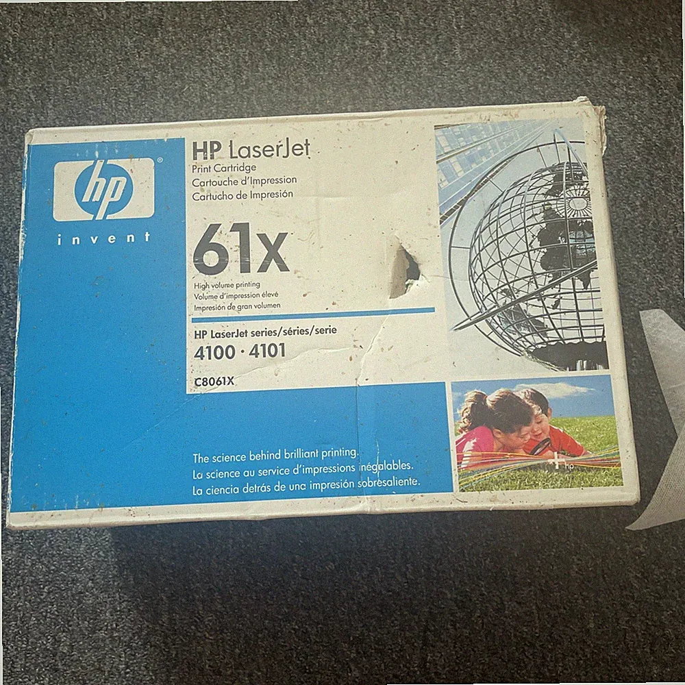 HP LASERJET 61x COMPUTER PRINTER INK TONER PRINT CARTRIDGE - NEW Open Box