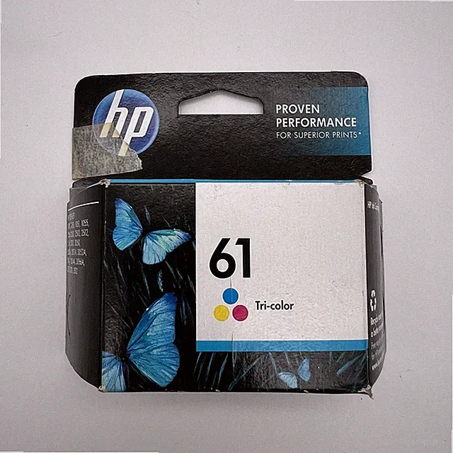 HP Proven Performance 61 Tri-Color Original Ink Cartridge EXPIRED: 07/2015 NEW