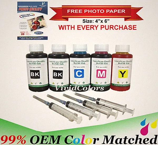 Ink cartridge Refill kit box for HP 68/67/63/64/65/901/300/60/61/62XL cartridge