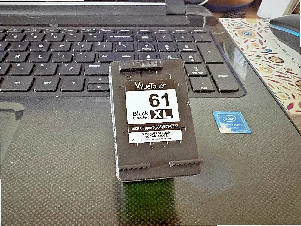INKJET CARTRIDGE VALUE TONER 61XL BLACK NEW WITHOUT PACKAGING!