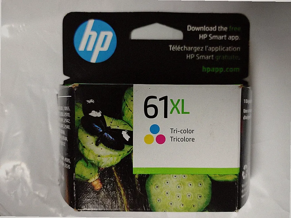 NEW Genune HP 61XL 61 XL High Yield Color Ink Jet Cartridge CH564WN