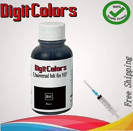 Premium Black ink refill kit for HP 60/61/62/63/64/65/67/68 XL 30ml bottle